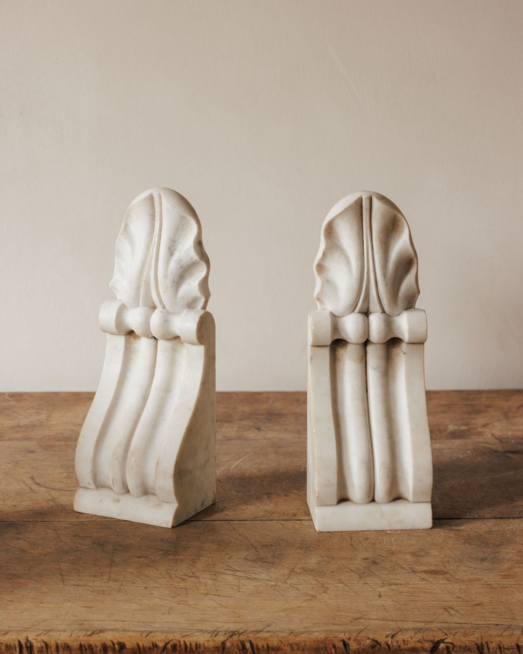 Marble Corbel Bookends