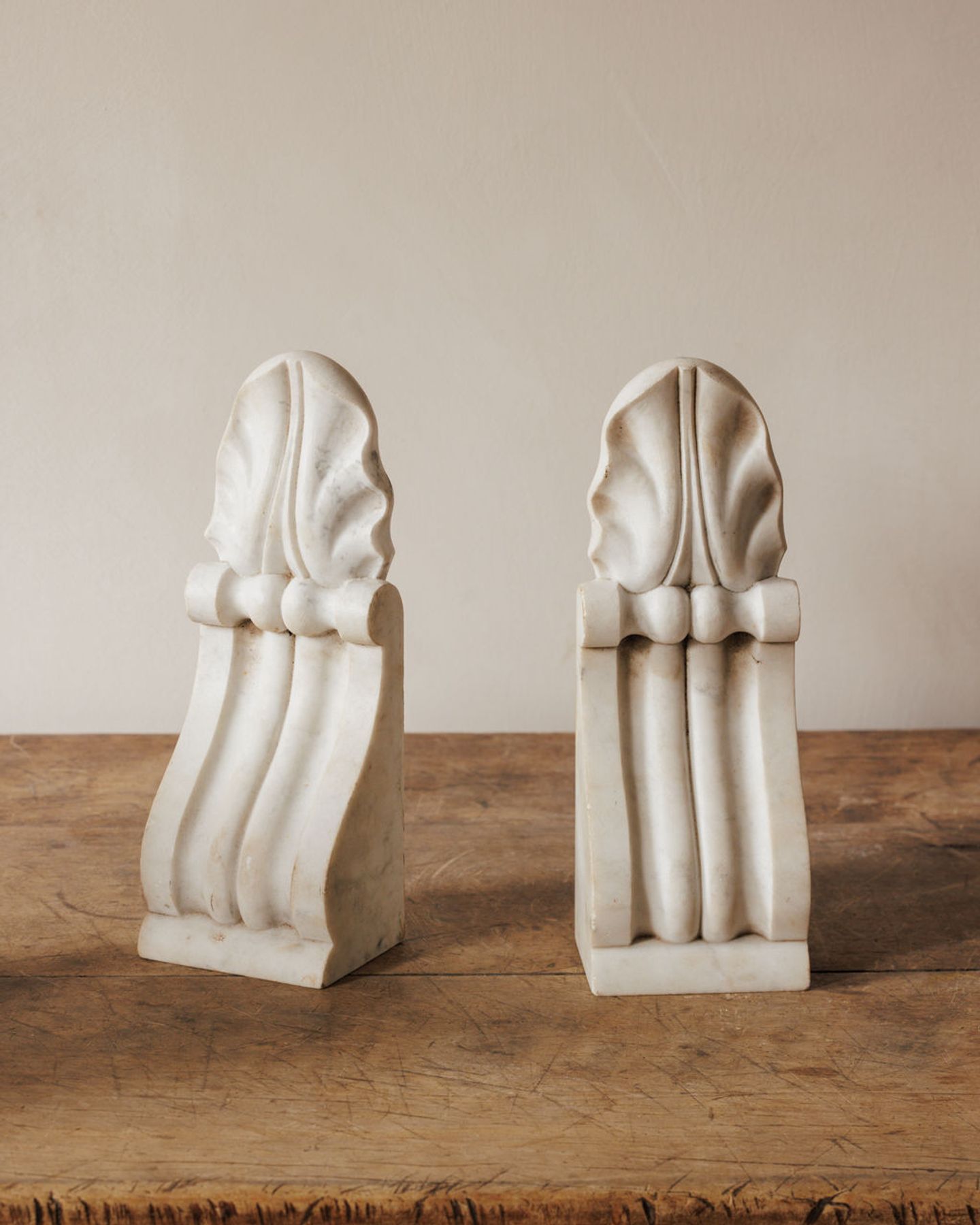 Marble Corbel Bookends