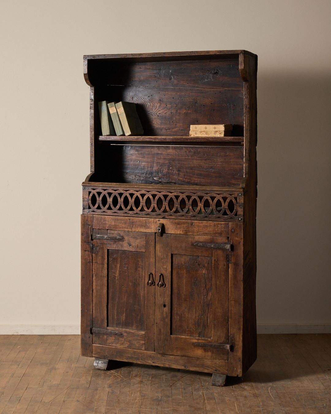 19th c. Dutch Kitchen Cupboard