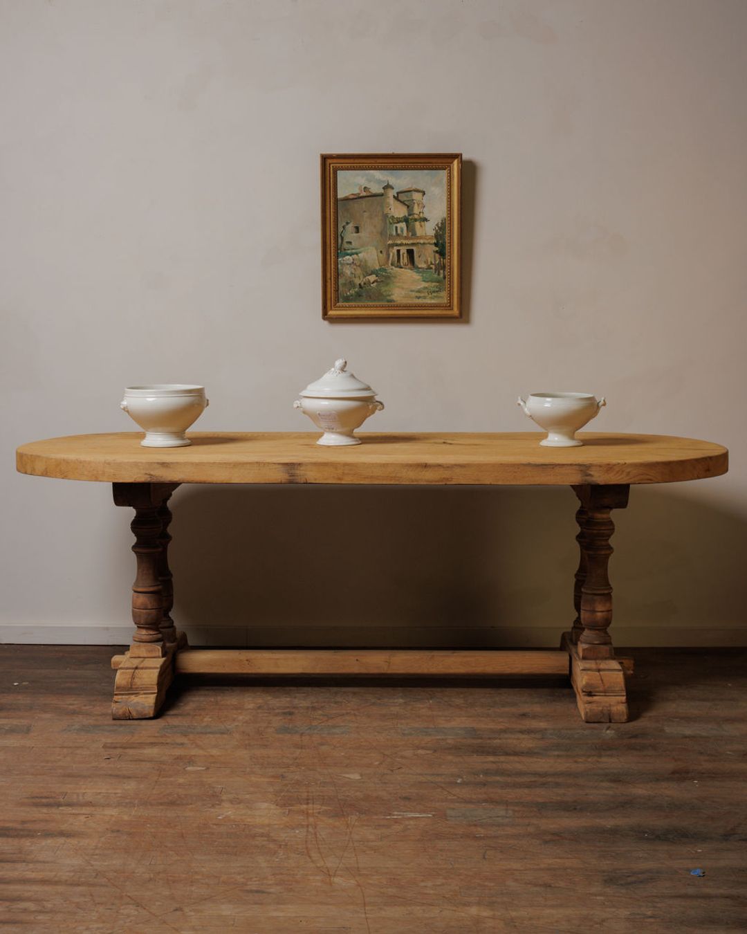 Oak Monastary Table