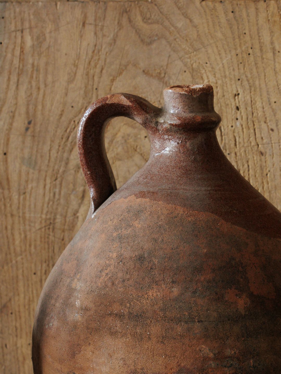 Pinch Neck Terracotta Jug