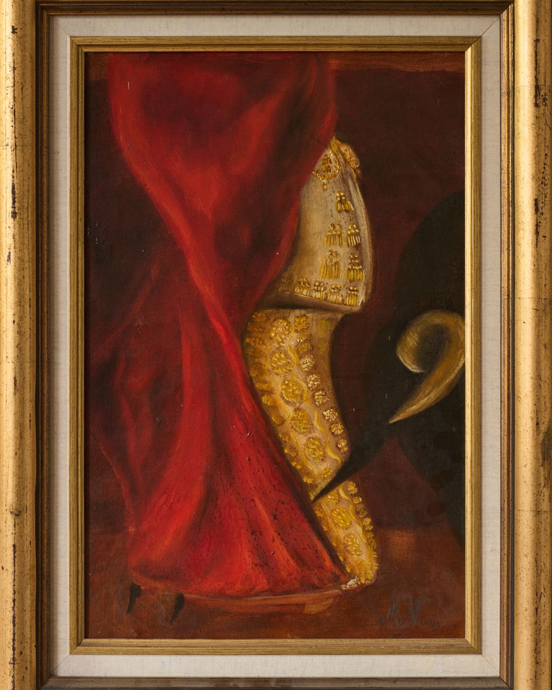 The Bullfighter Oil Artwork