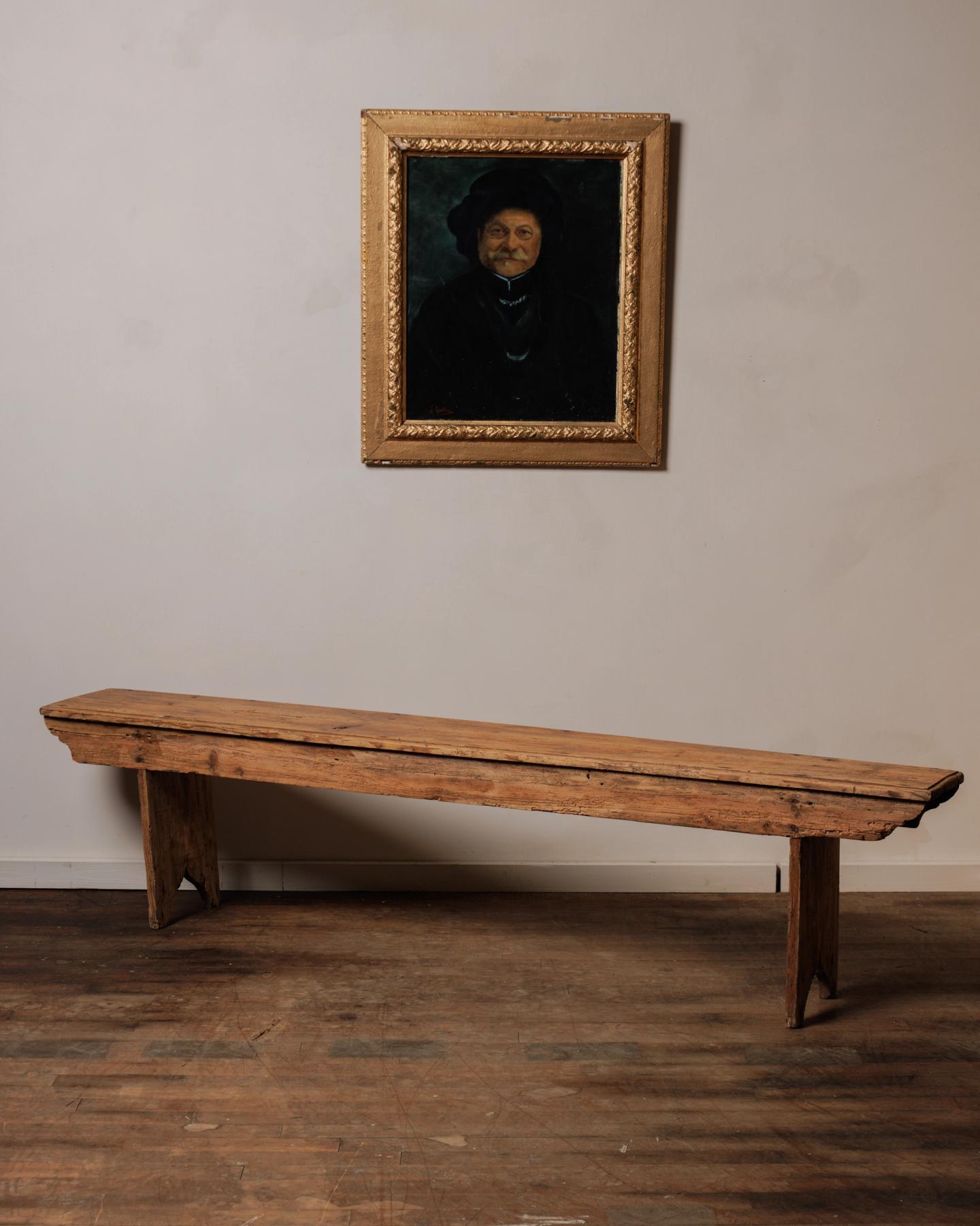 French Oak Bench