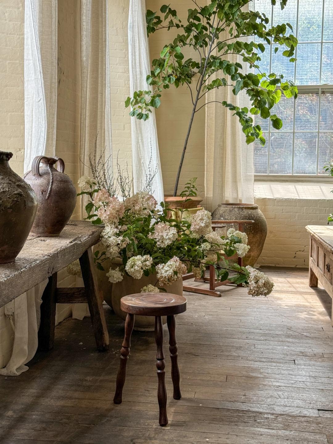 French Tripod Stool