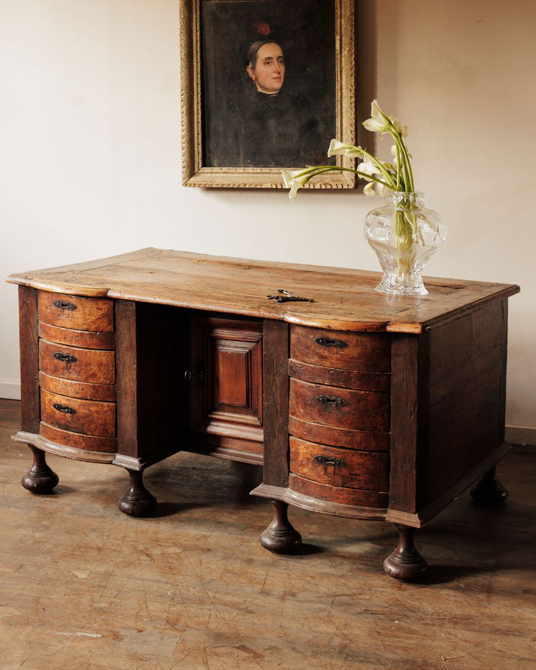 17th c. Oak Desk