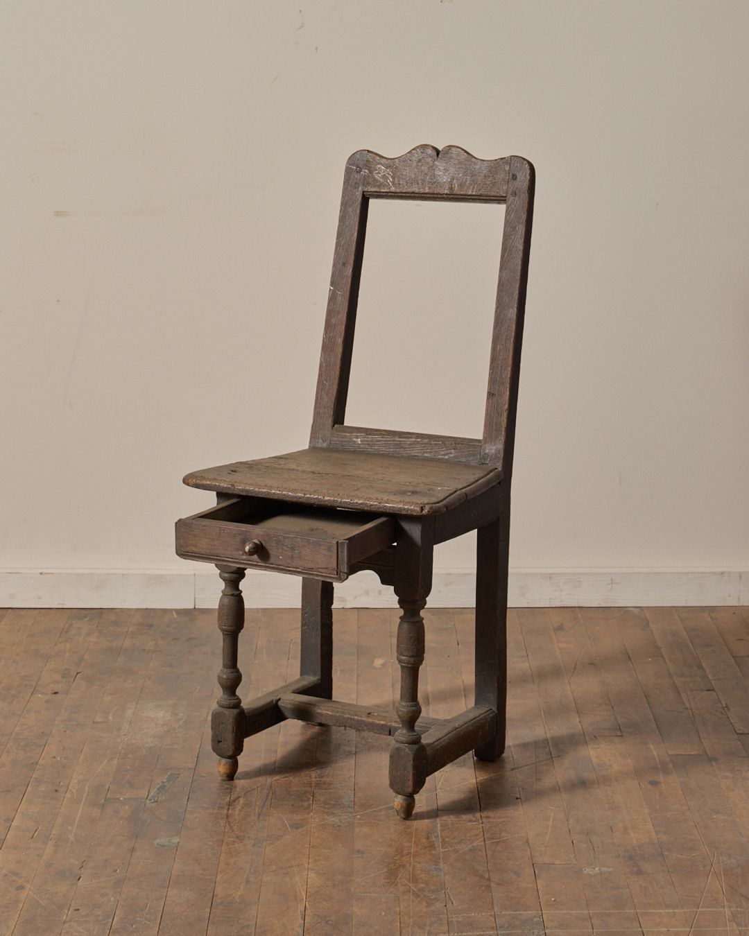 Rare Lorraine Chair with Drawer