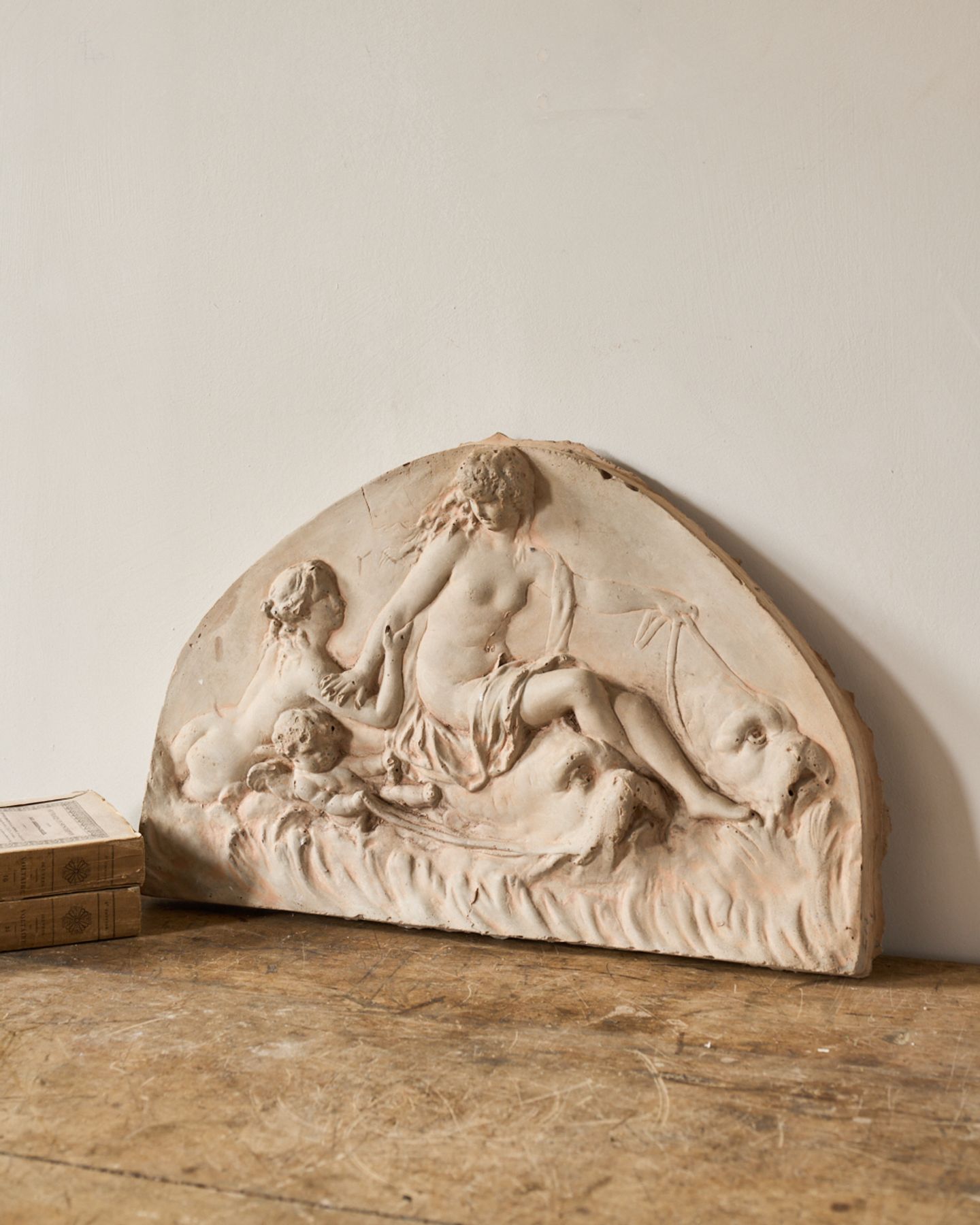 Plaster Bas Relief