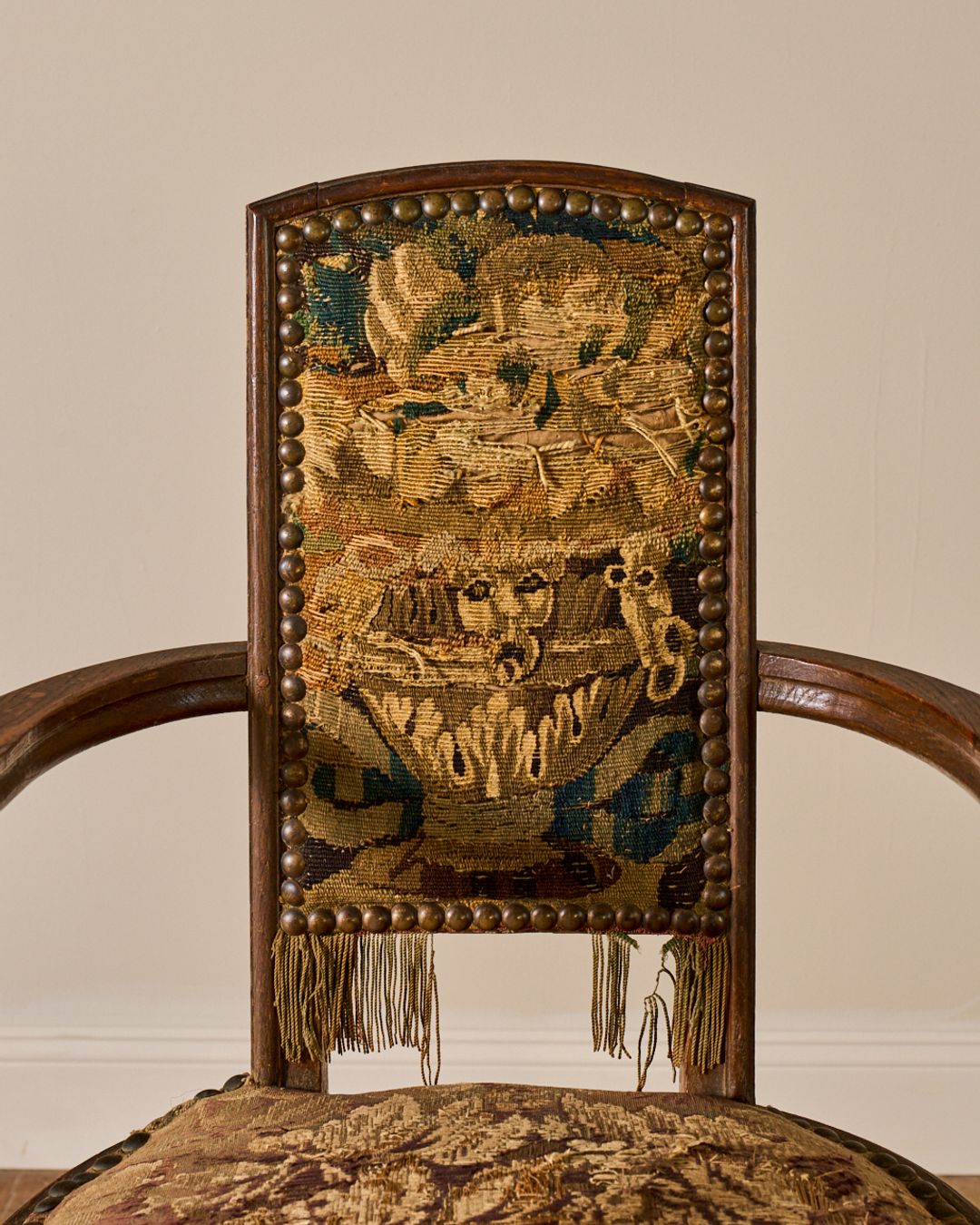 19th c. French Tapestry Armchair