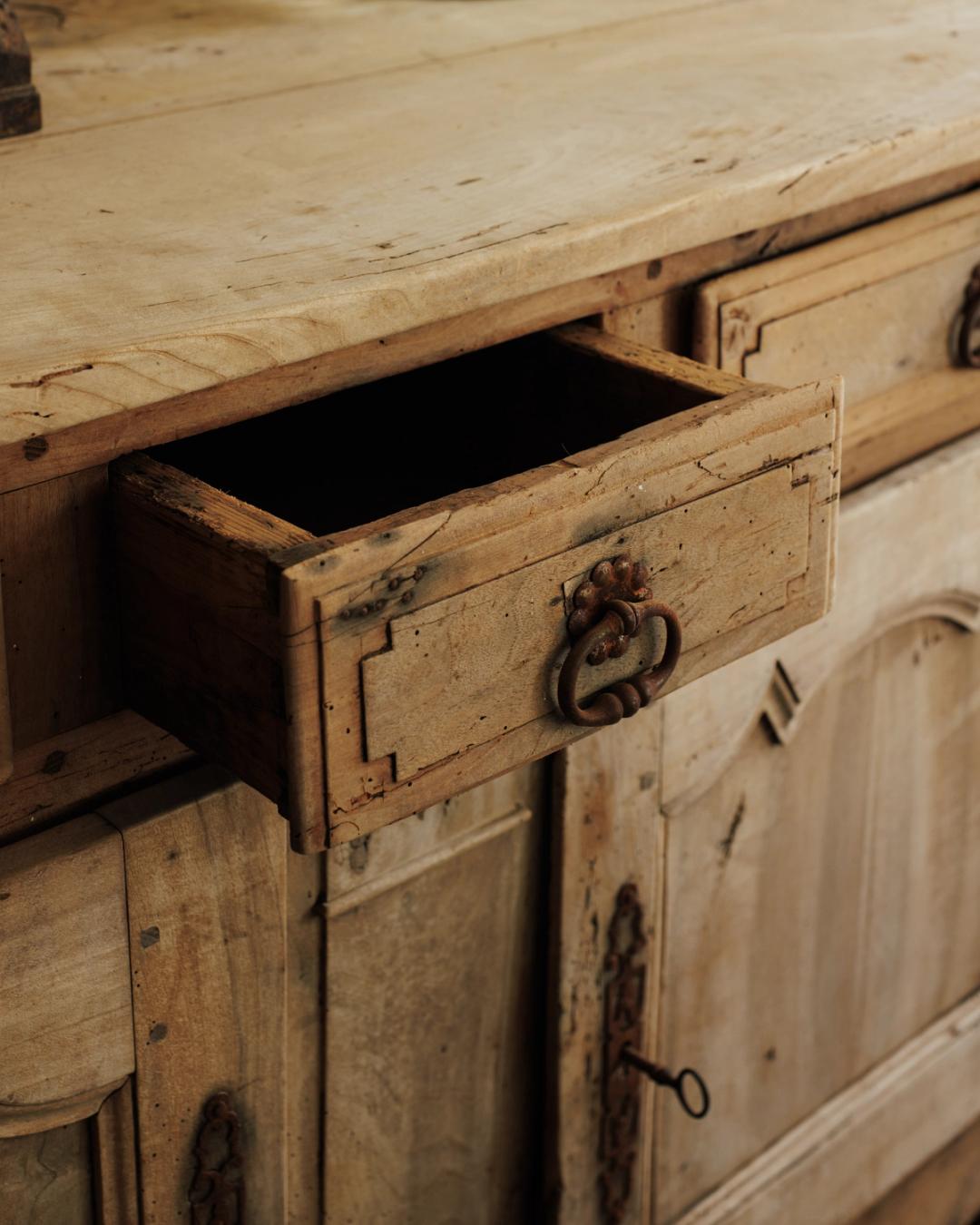 19th c. French Oak Buffet