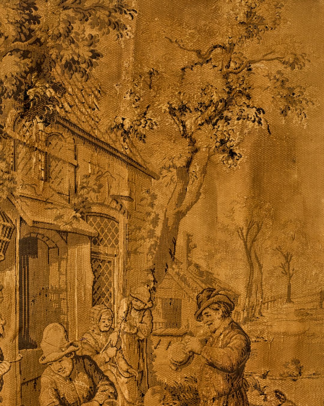 French Tapestry - Village Life