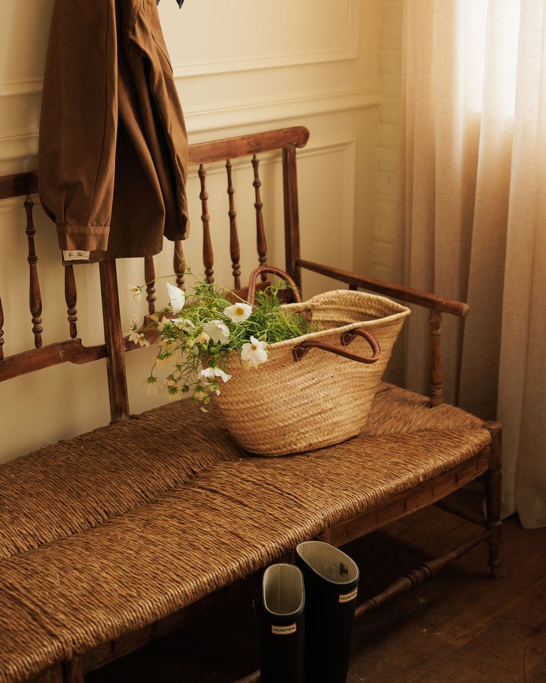 Provencal Rush Bench