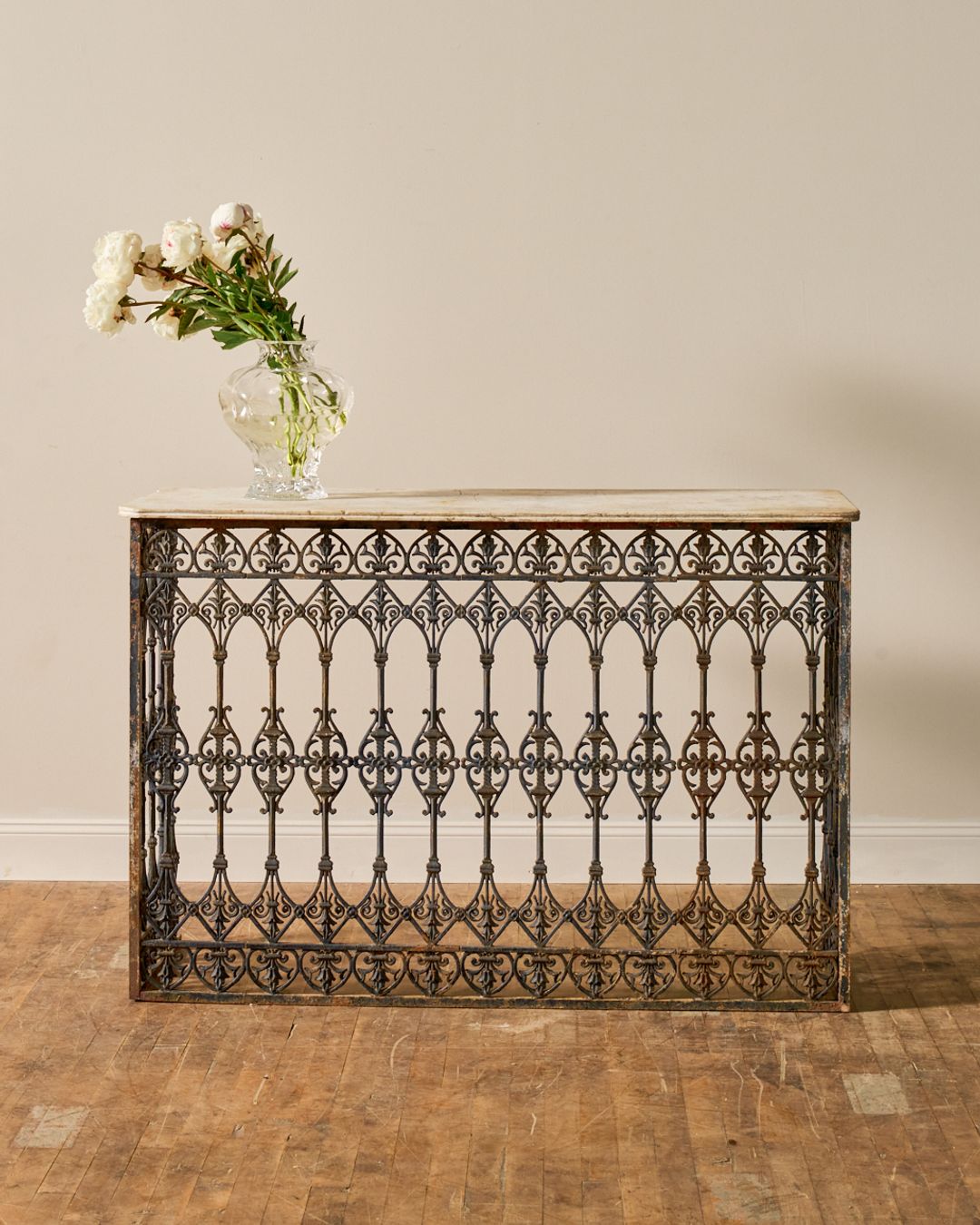 19th c. Marble Console Table
