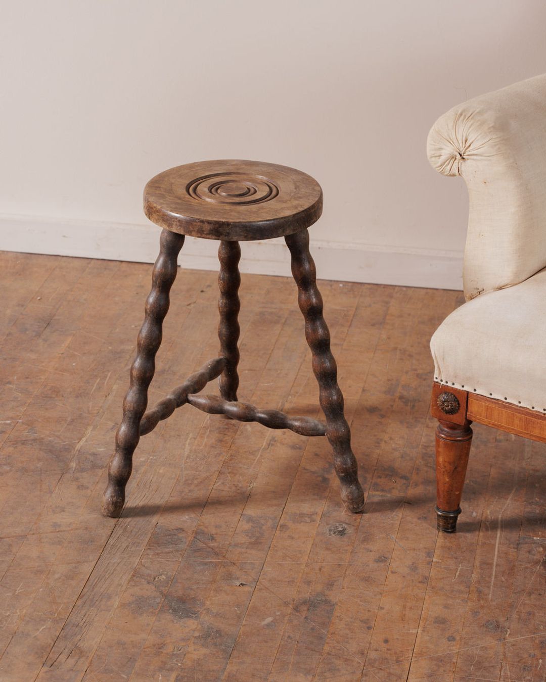 French Bobbin Stool