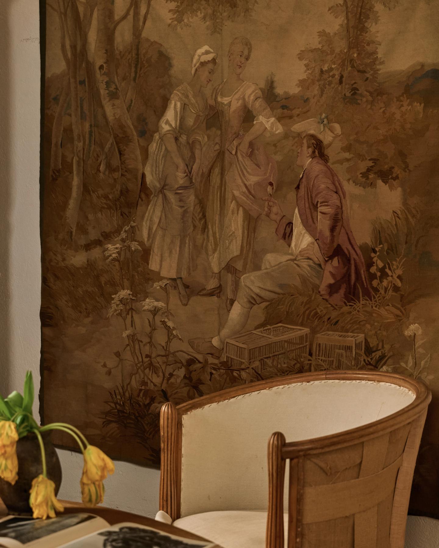 18th c. Aubusson Tapestry