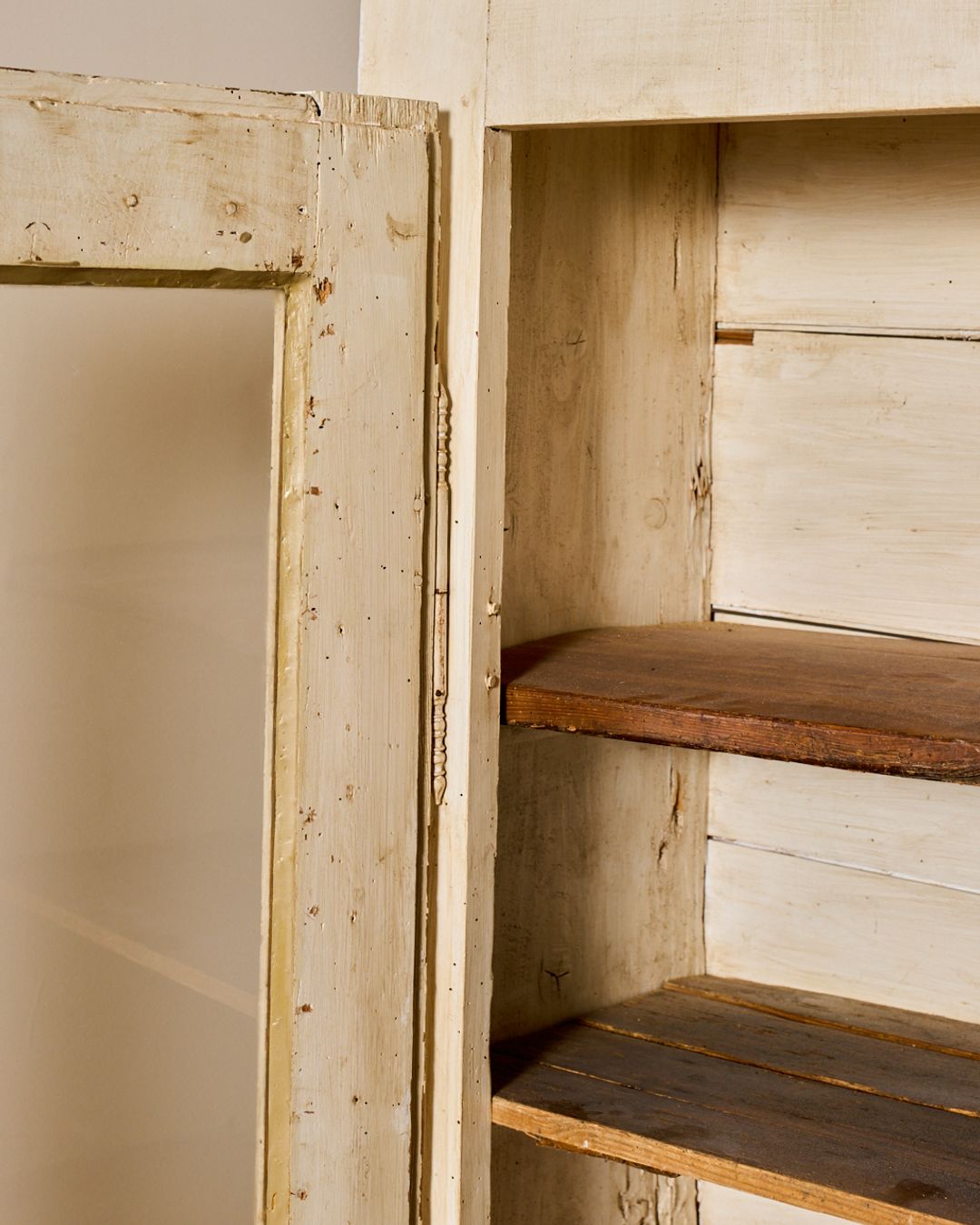 19th c. Painted Cupboard