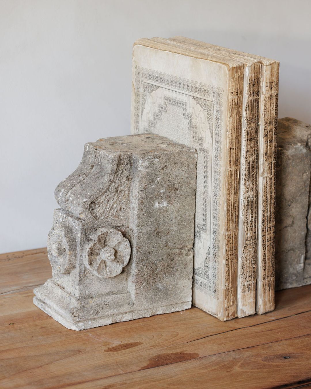 Pair of Chateau Bookends