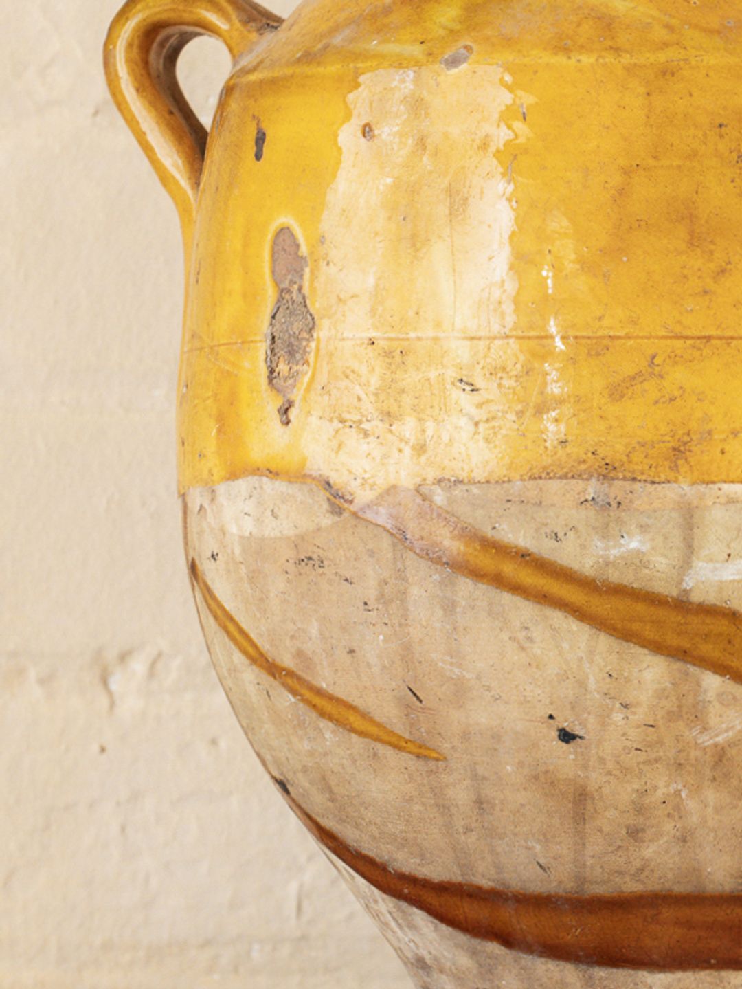 Yellow Confit Pot