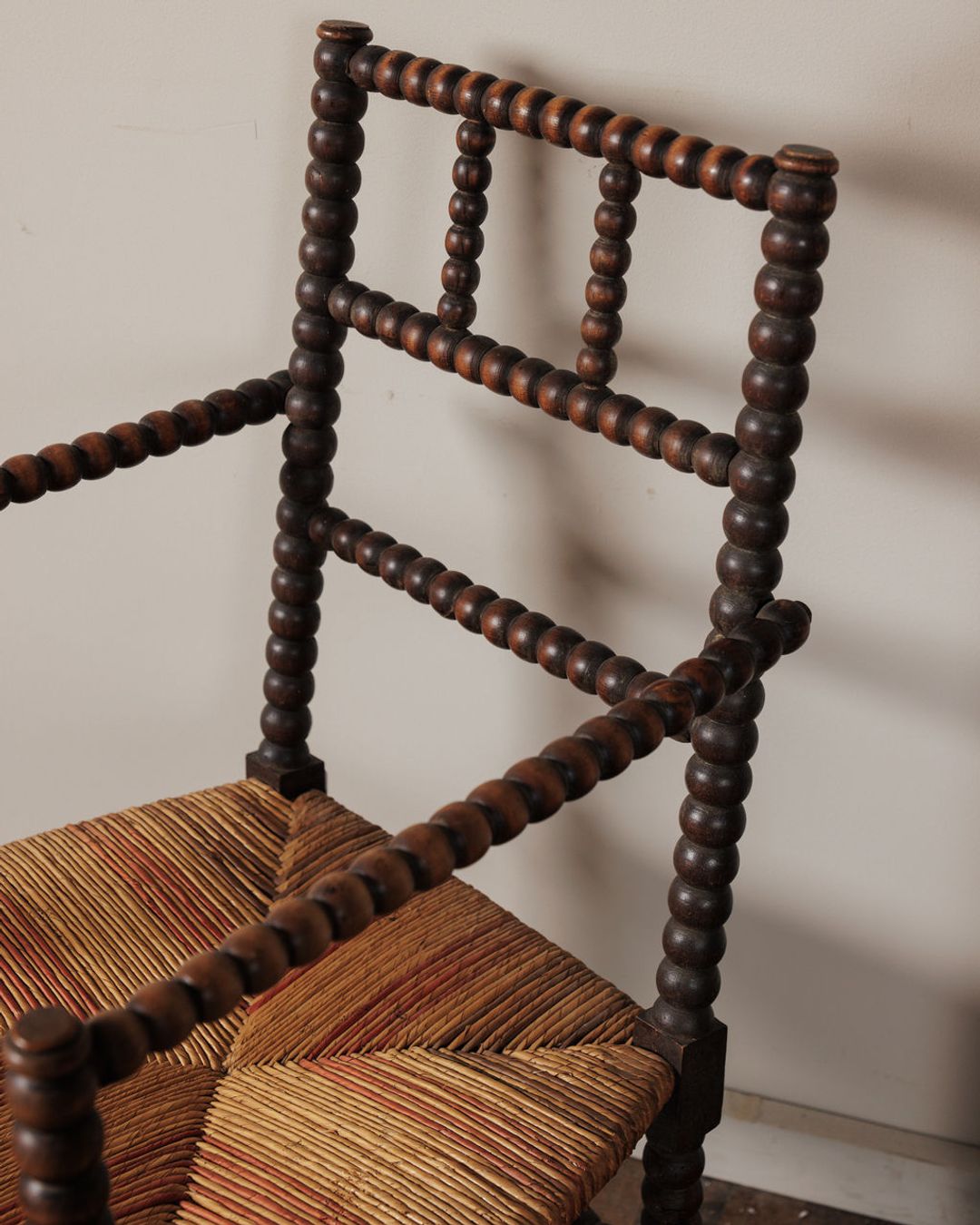 Rush Bobbin Arm Chair