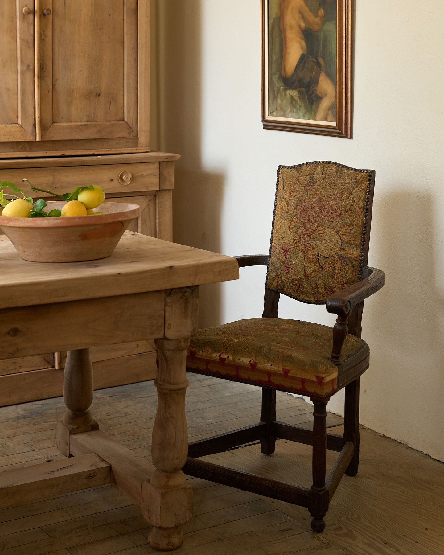 French Tapestry Armchair - I