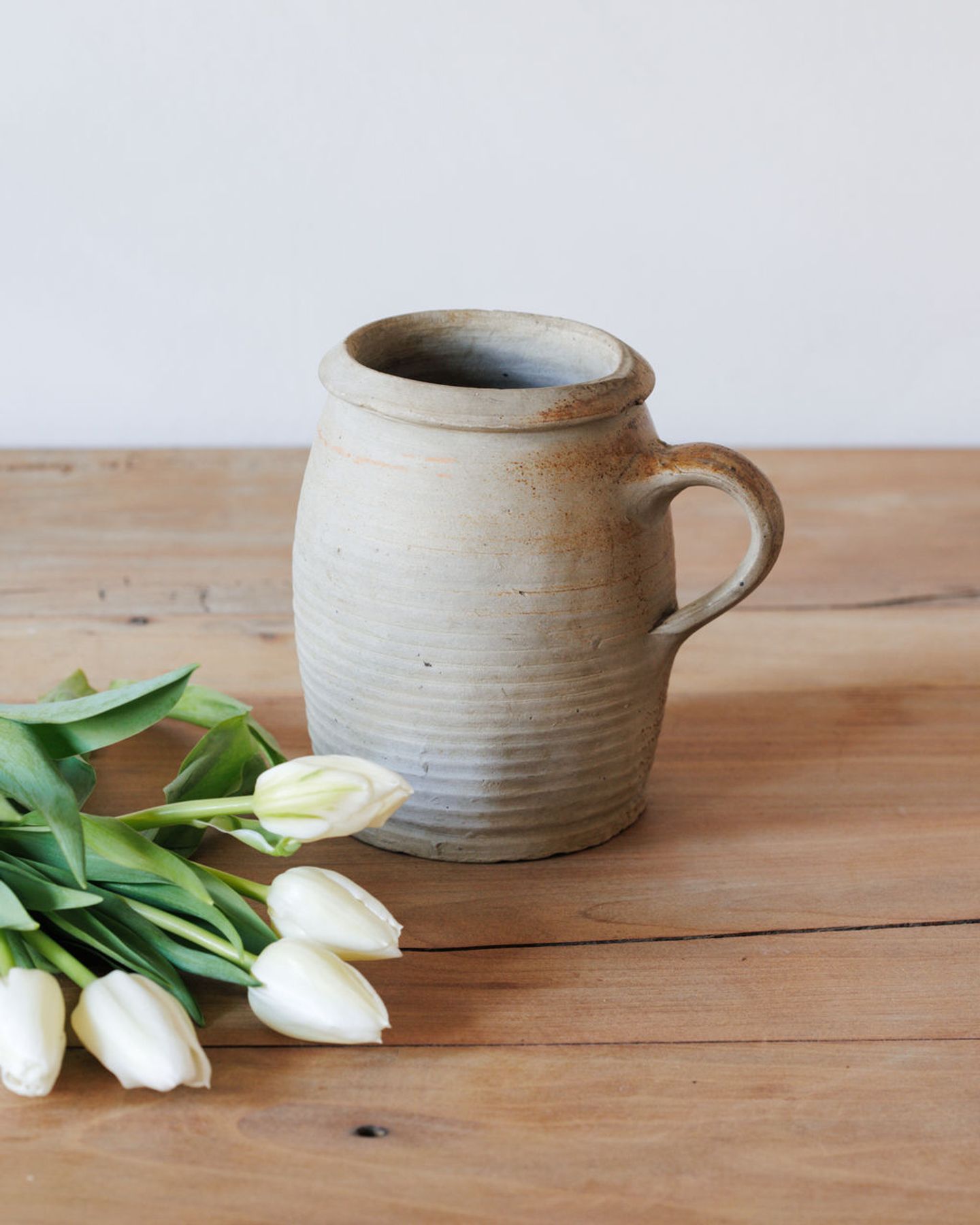 French Stoneware Vase