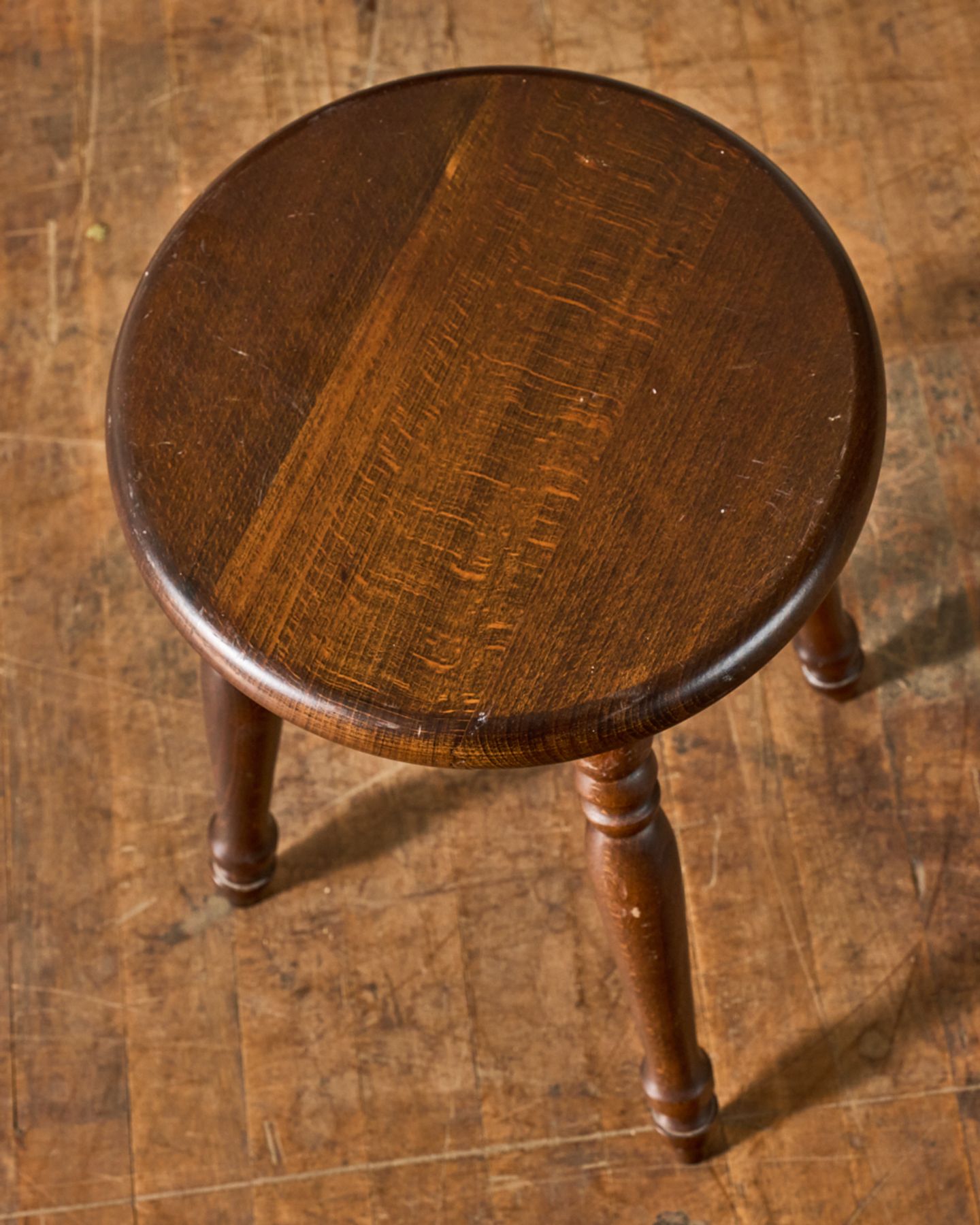 French Wooden Stool