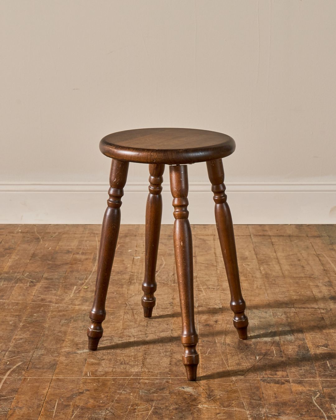 French Wooden Stool