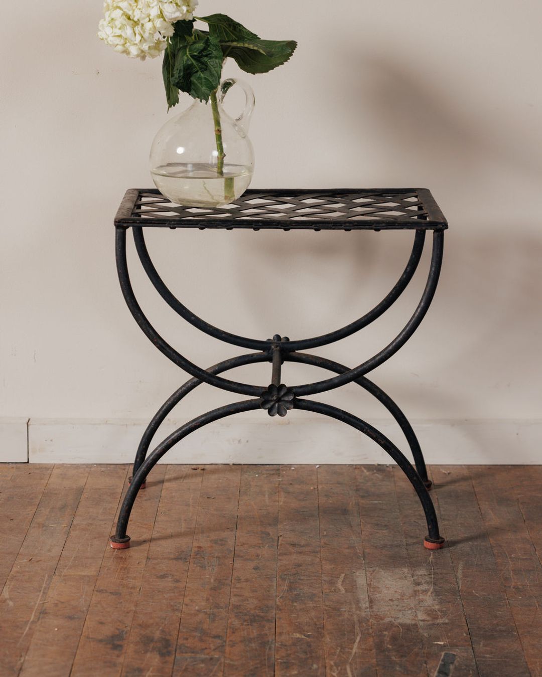 French Iron Stool