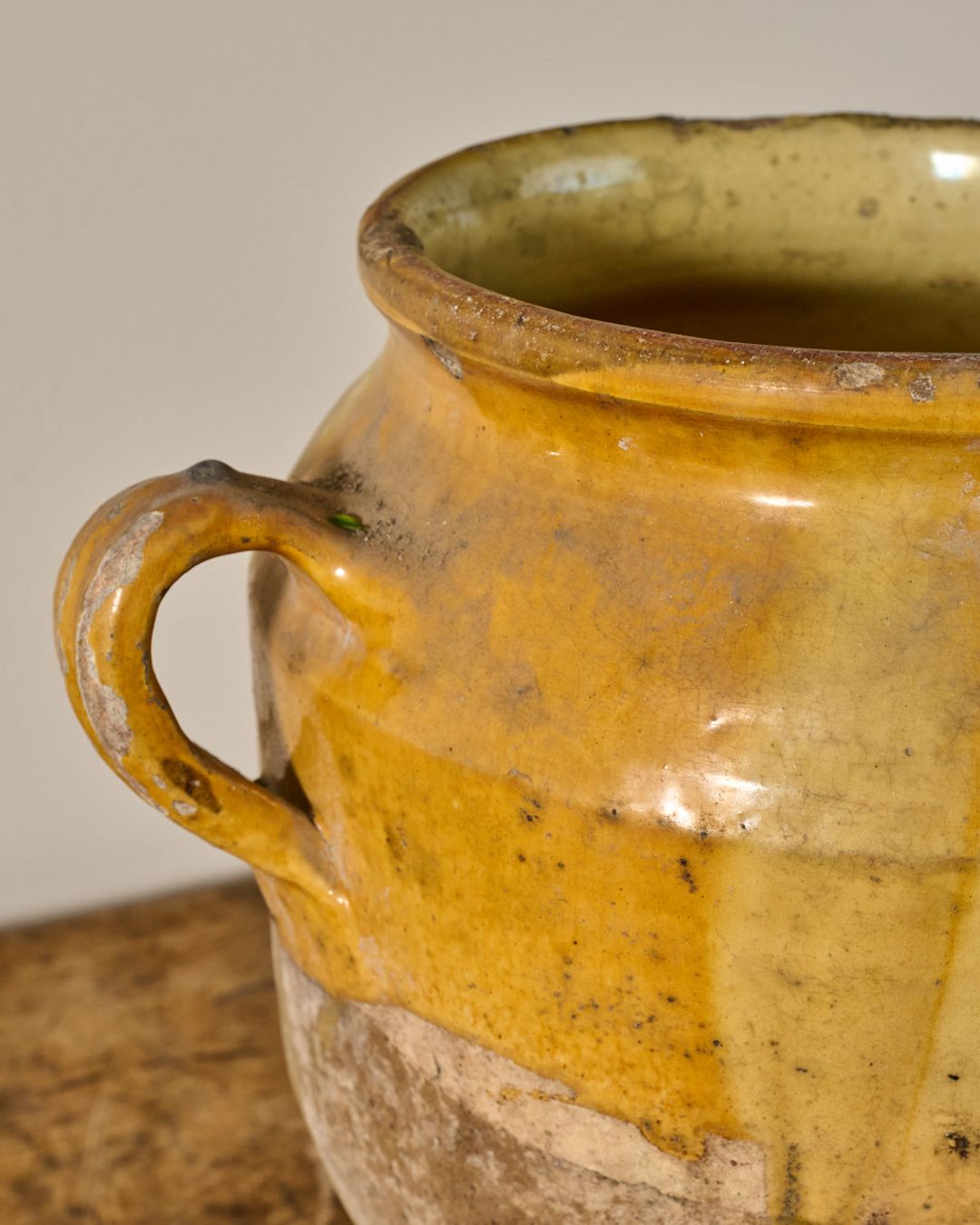 Yellow Confit Pot