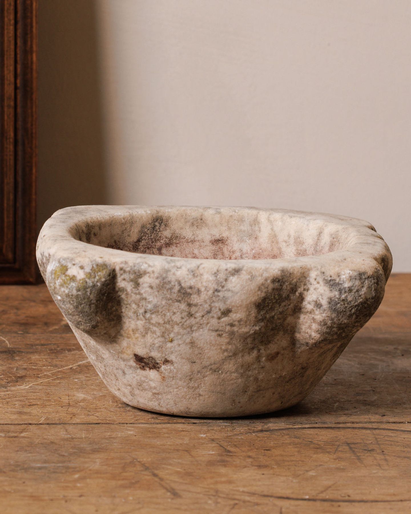 Patina Spanish Marble Mortar - 1
