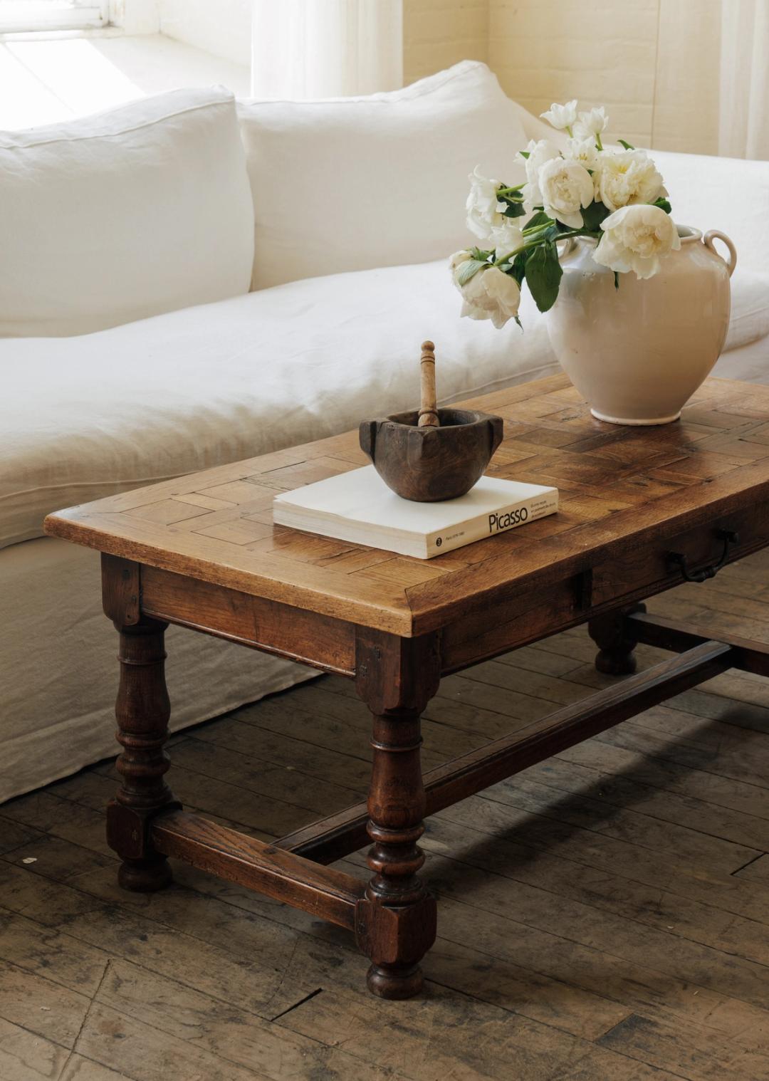 Small Parquet Coffee Table