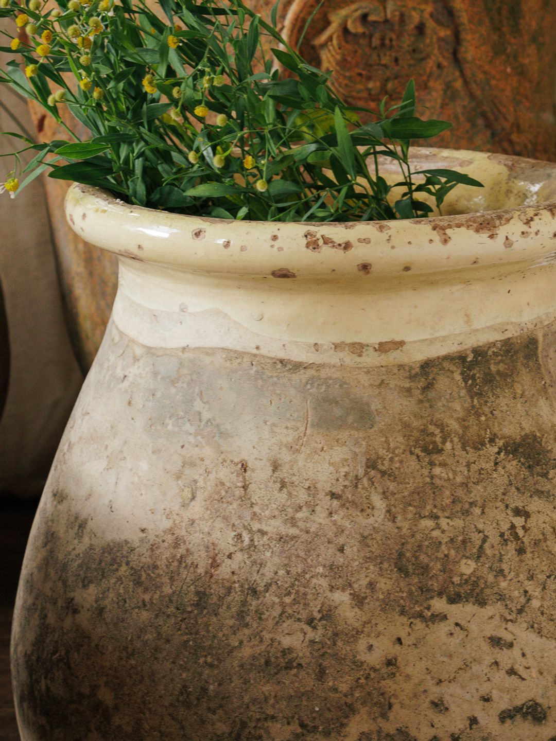 19th Century French Biot Planter