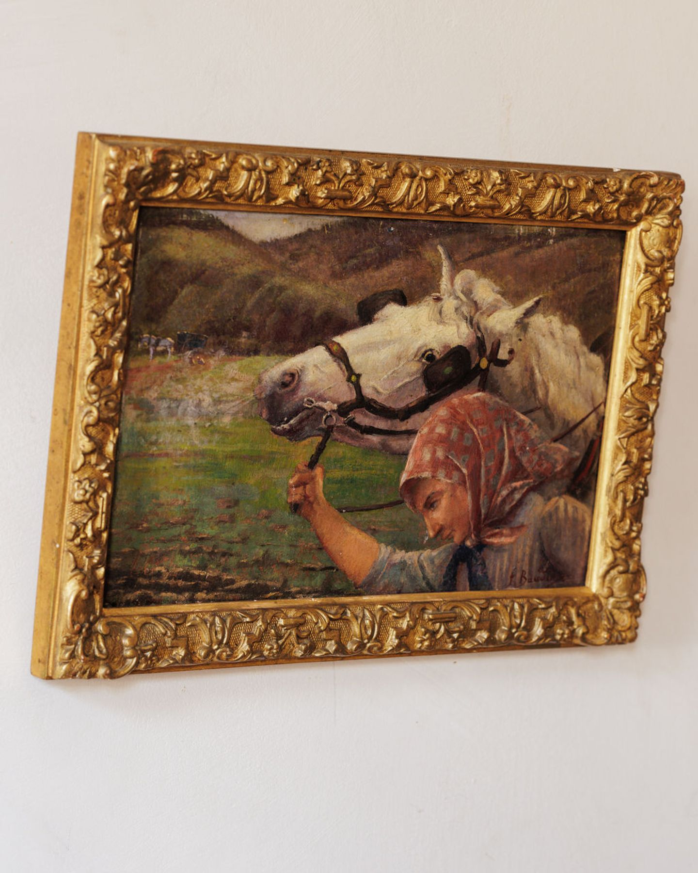 Le Cheval Oil Artwork