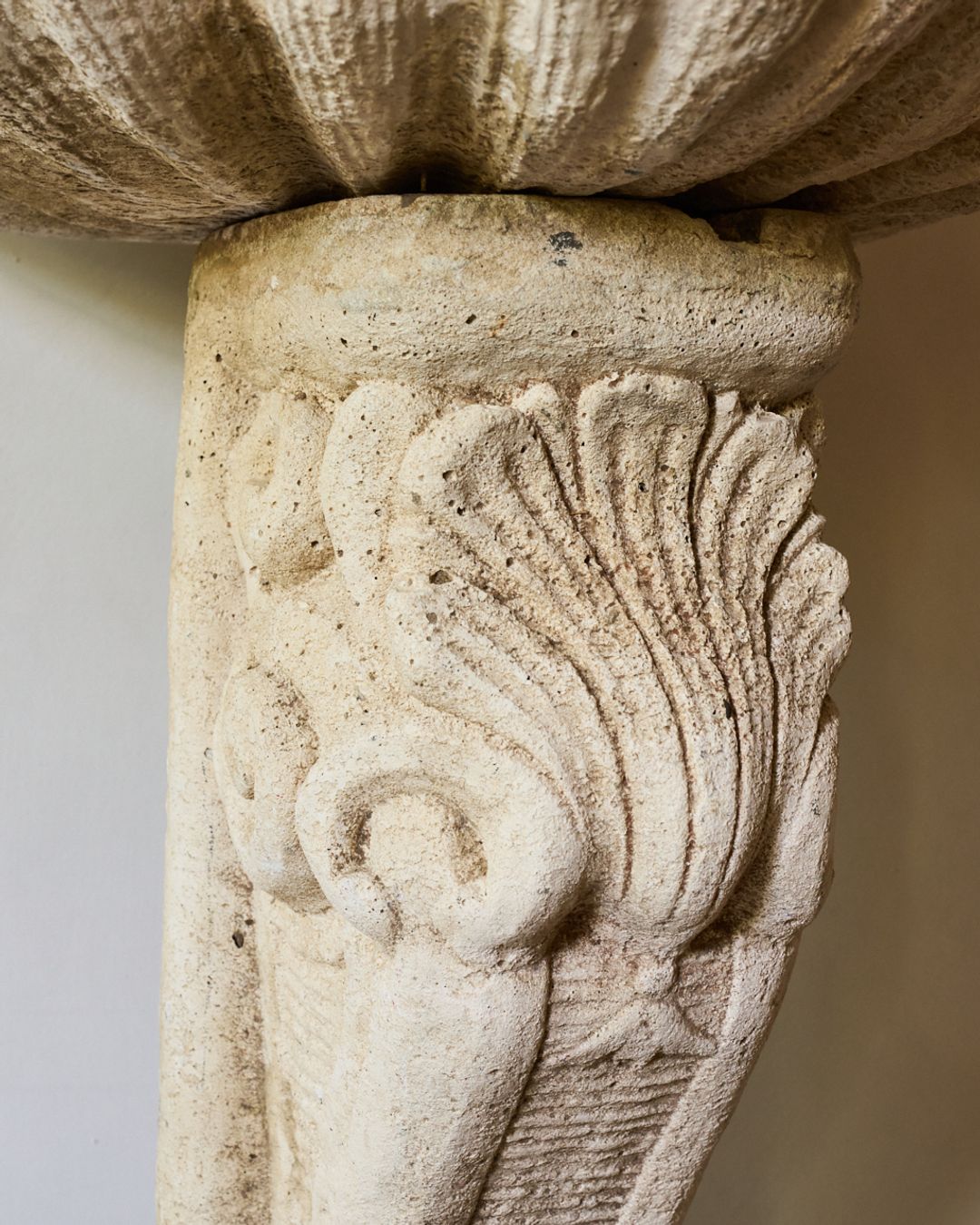 Shell Pedestal Sink
