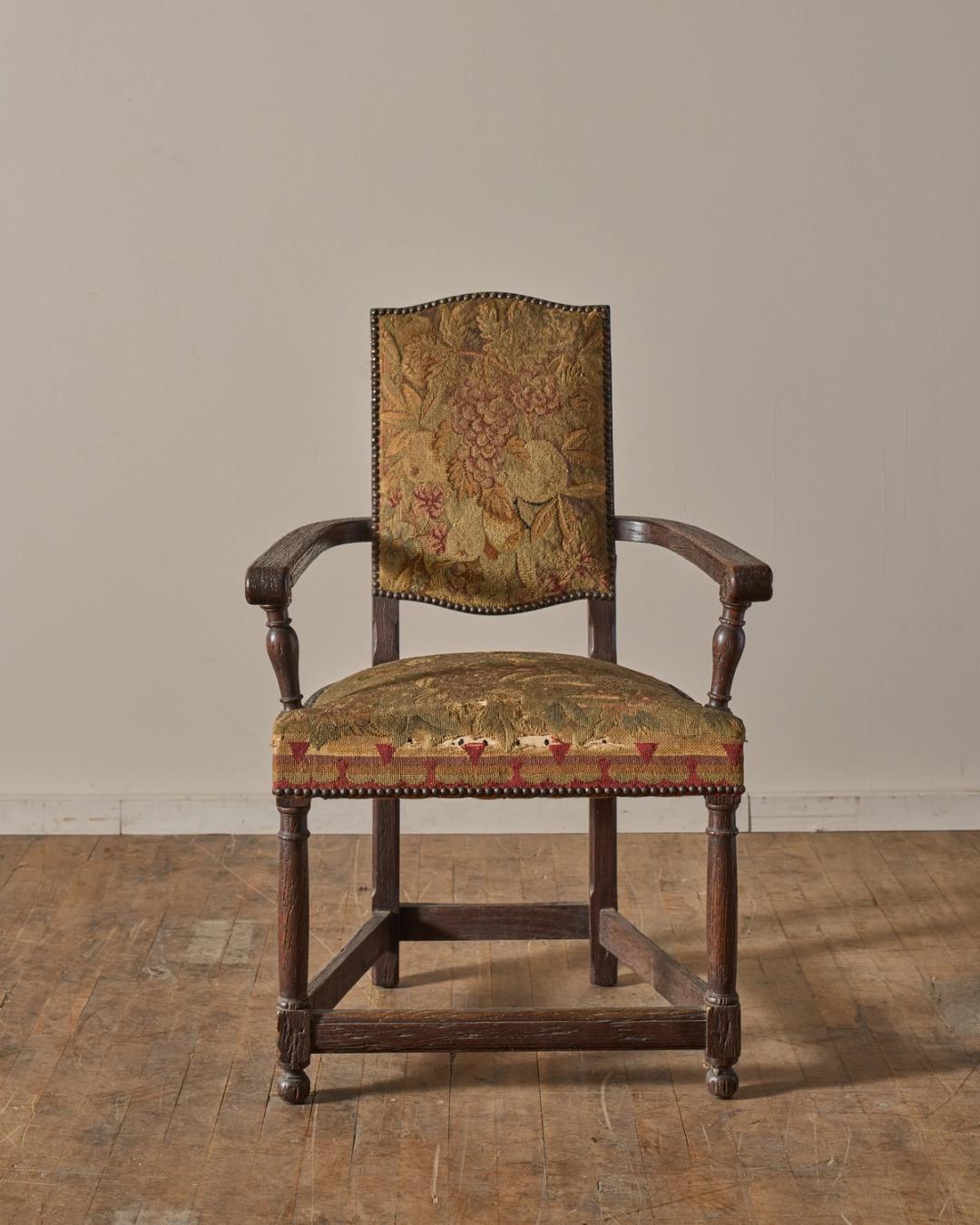 French Tapestry Armchair - I