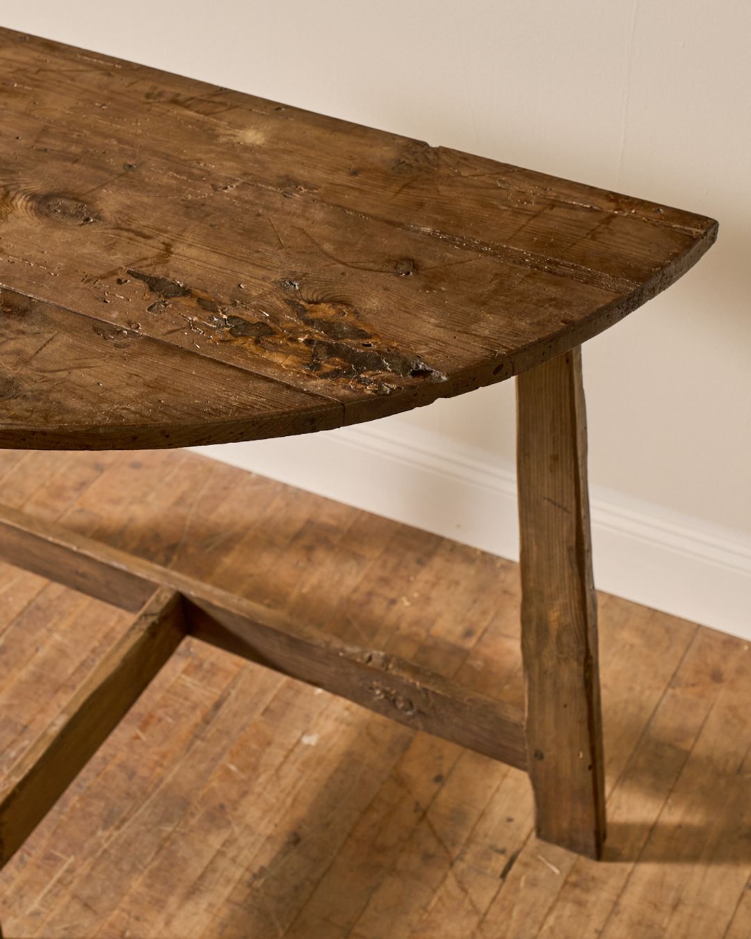 Spanish Demi Lune Table
