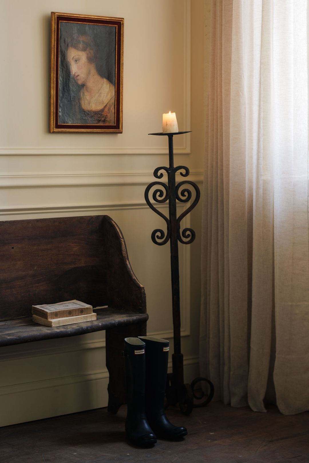 18th c. Chateau Candelabra