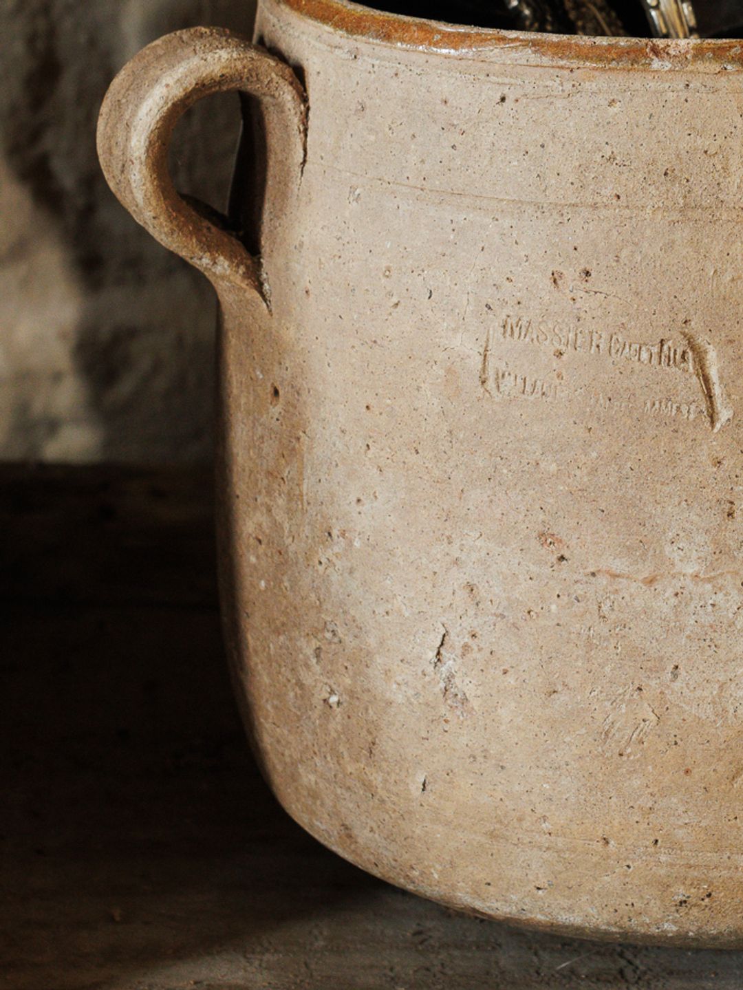 Two Handled Terracotta pot