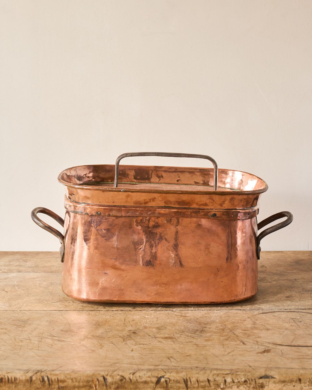 Antique Copper Pot - Large