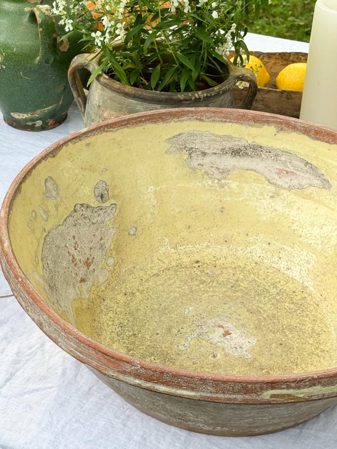 Yellow Glazed French Tian