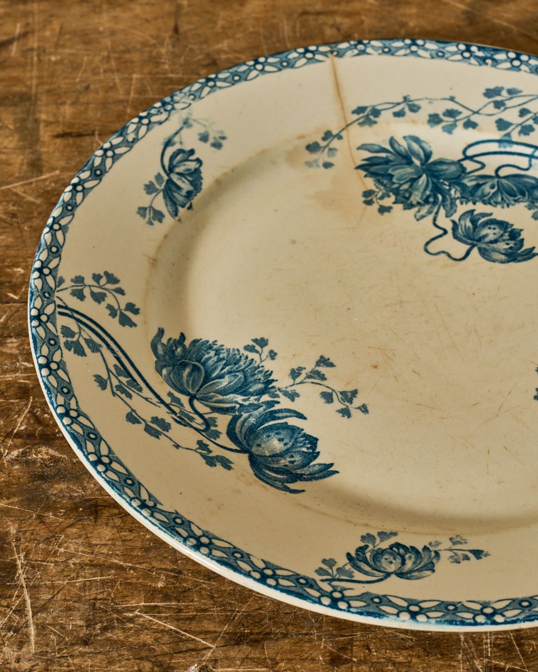 Signed French Plate