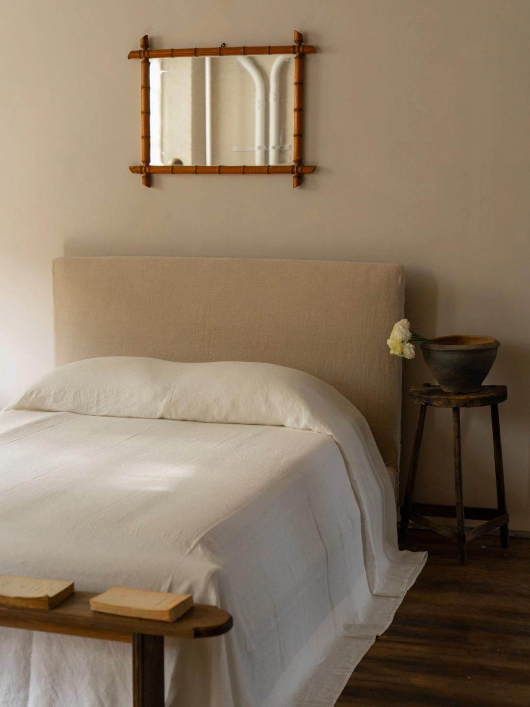 Faux Bamboo Mirror - Horizontal