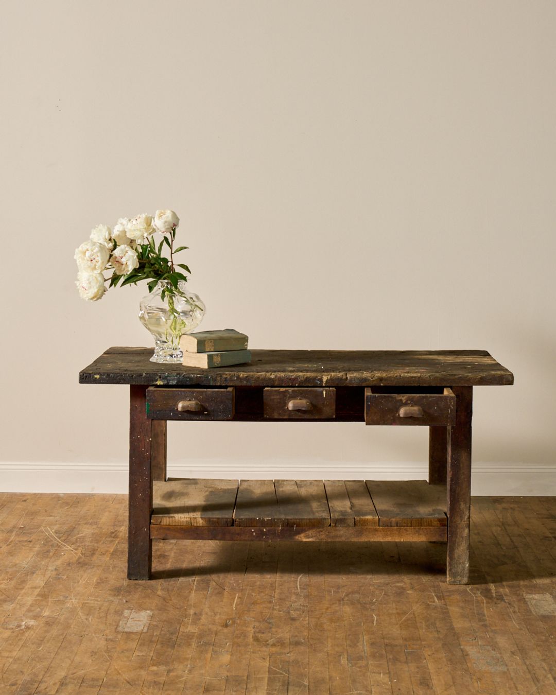 French Walnut Console