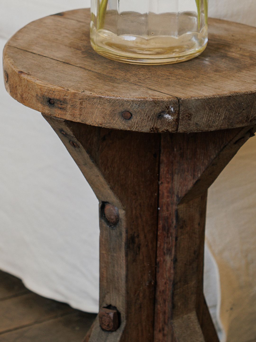 Antique Artists Side Table