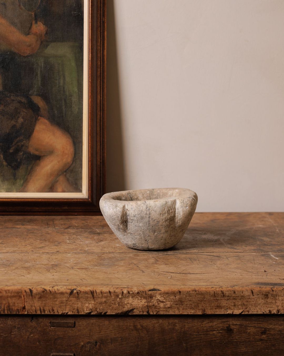 18th c. Spanish Marble Mortar
