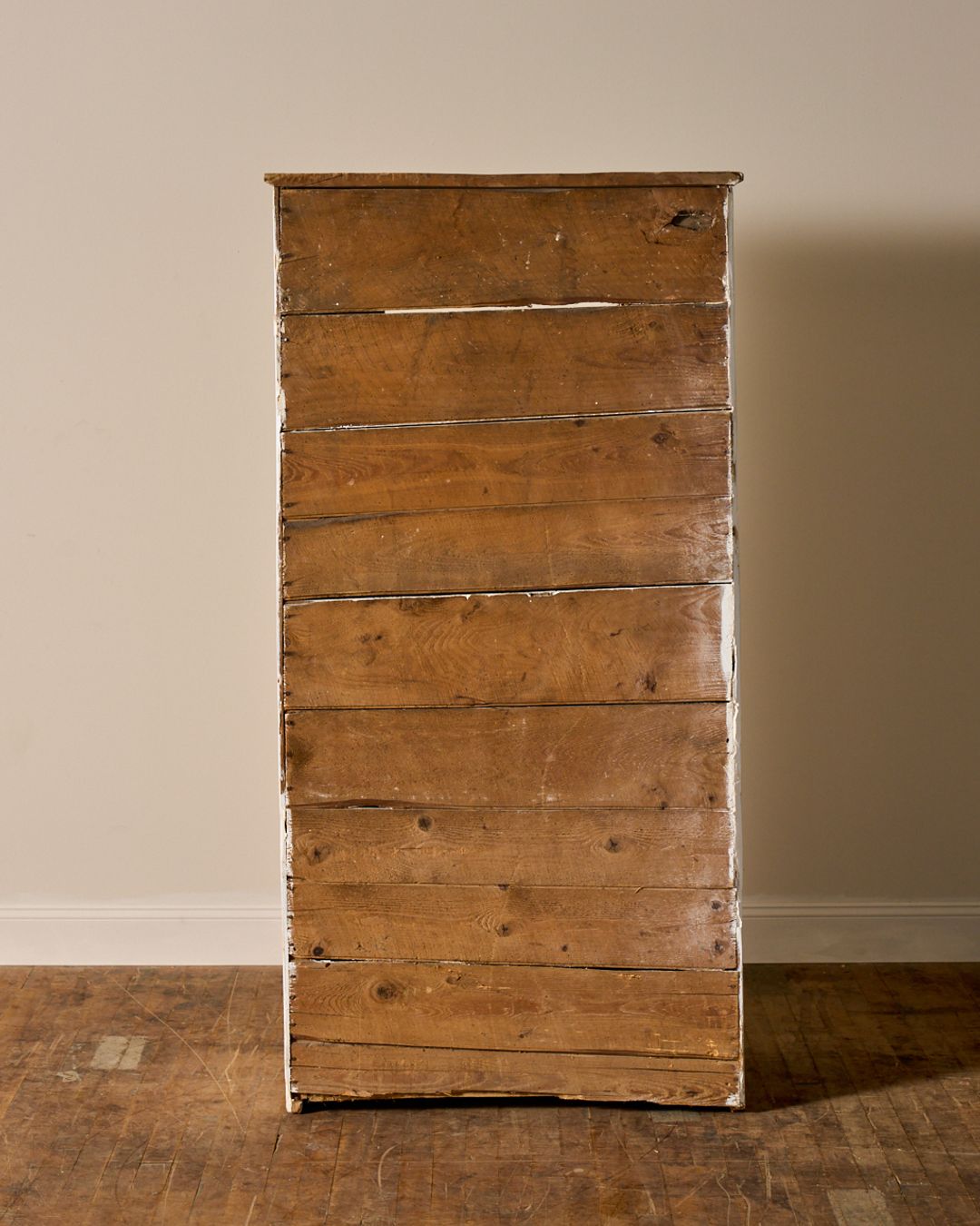 19th c. Painted Cupboard