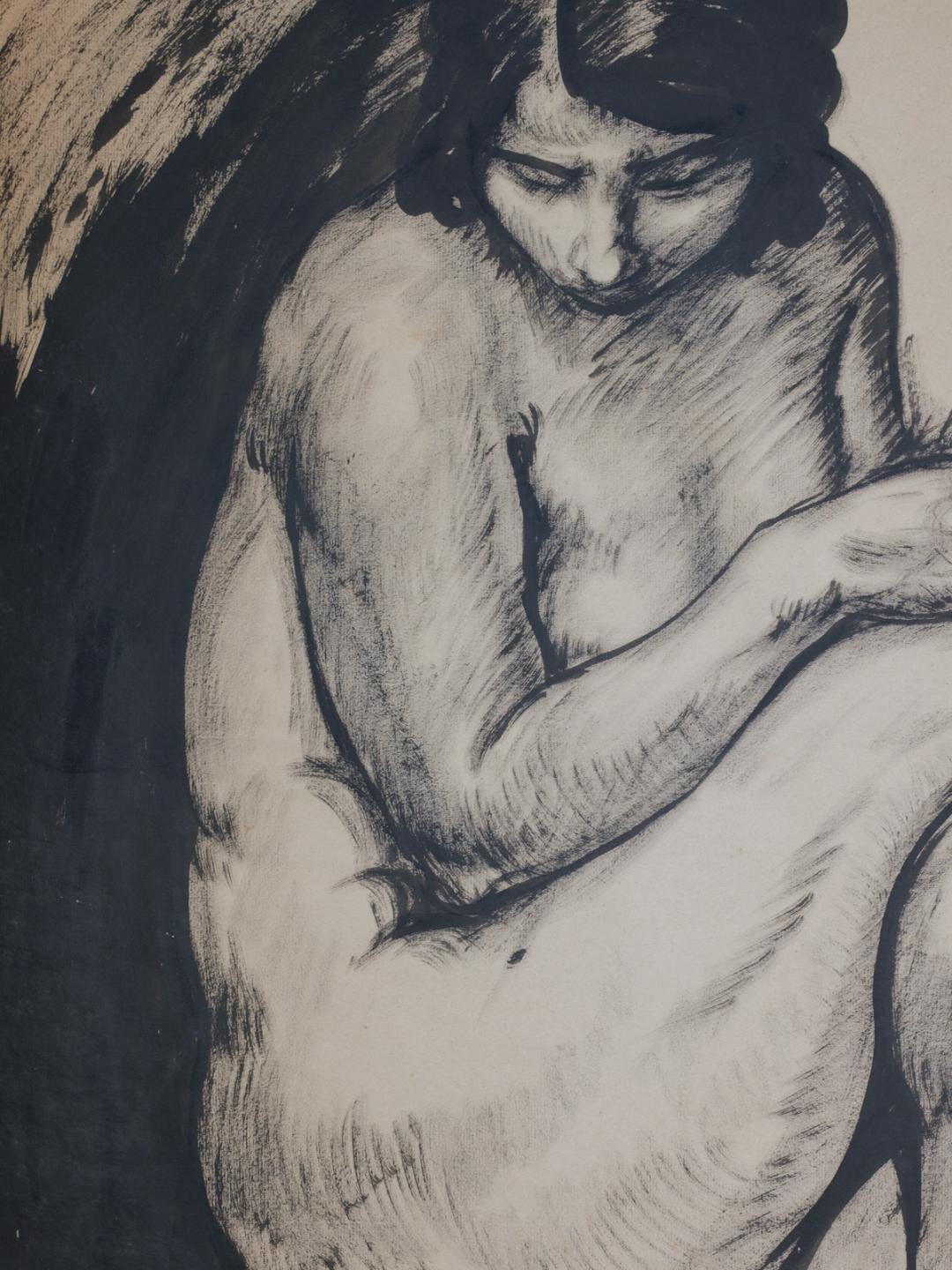 Indian Ink Paining - "Her"