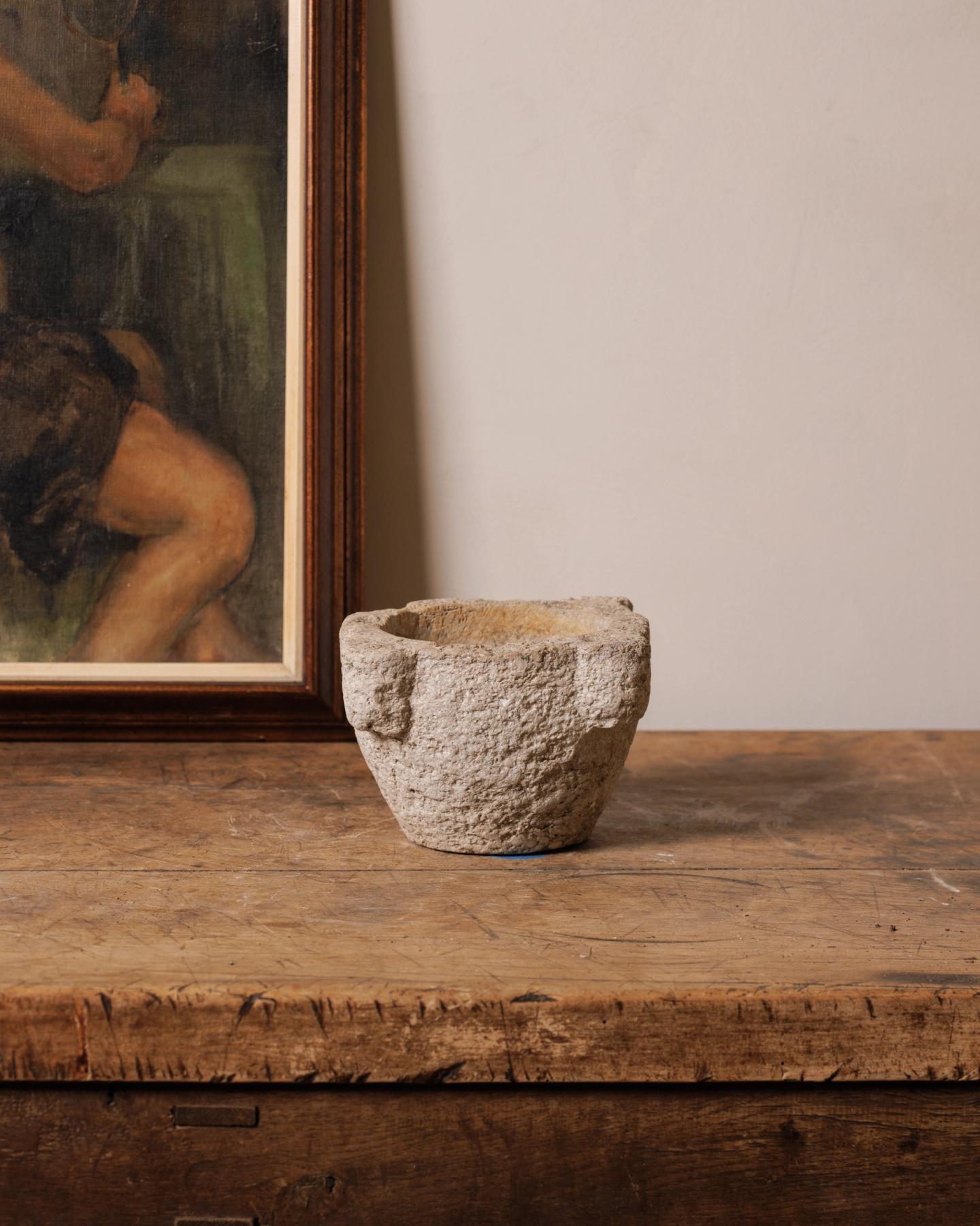 Patina Spanish Marble Mortar