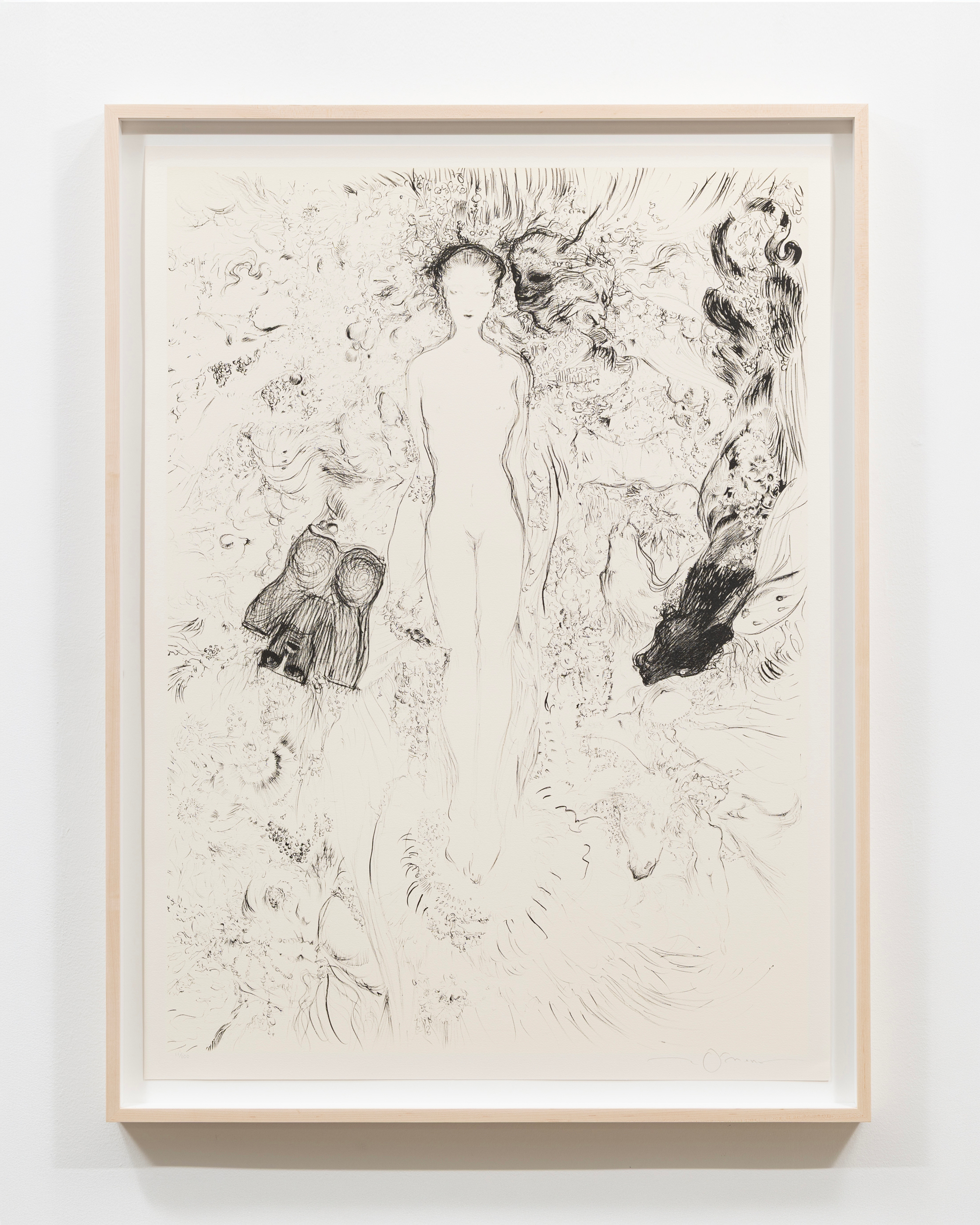 Yoshitaka Amano
Untitled, 1998/1998
Lithograph on Arches paper
41 3/8 x 30 1/4 in, 105 x 77 cm; 44 1/2 x 33 1/2 in, 113 x 85.1 cm
Edition of 100
