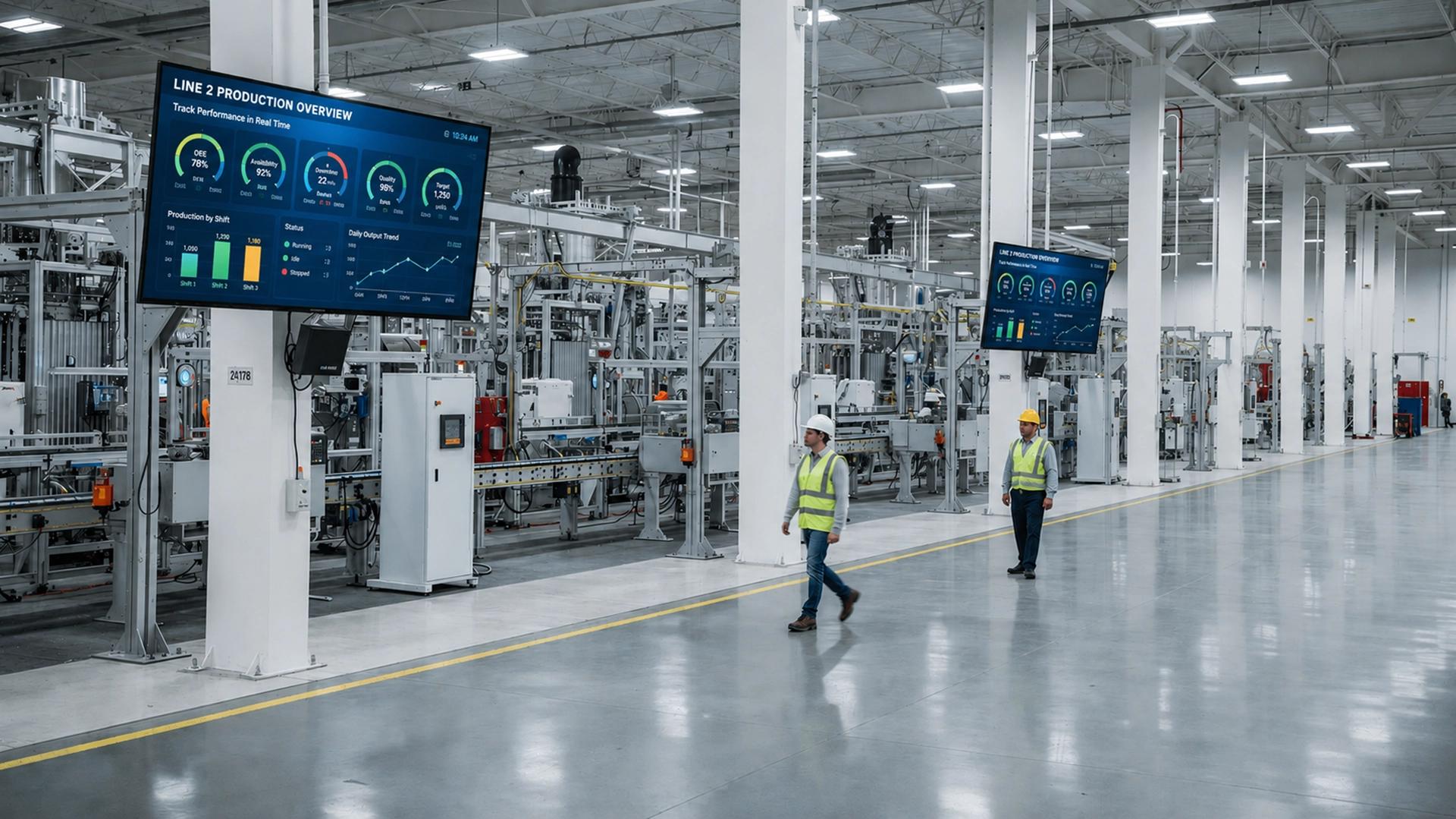 manufacturing-digital-signage-production-kpi-arreya