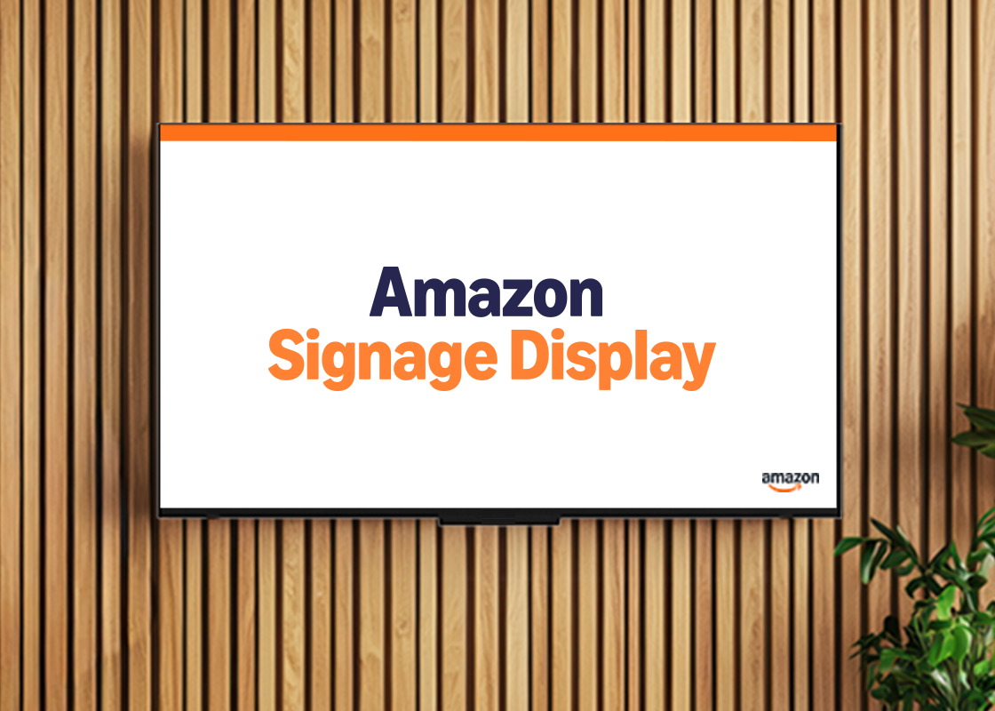 Amazon Signage Display